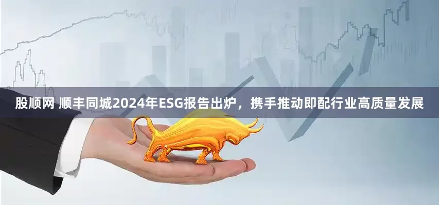 股顺网 顺丰同城2024年ESG报告出炉，携手推动即配行业高质量发展