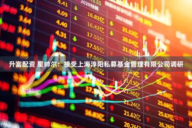 升富配资 星帅尔：接受上海淳阳私募基金管理有限公司调研